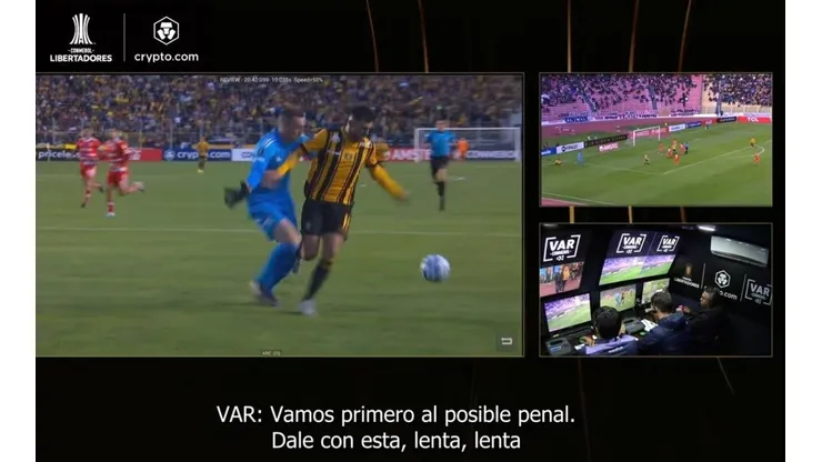 Salió a la luz el audio del VAR en el penal de Armani: "¿Qué cobrás?"