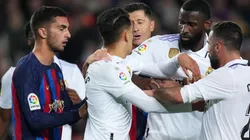 Barcelona y Real Madrid se enfrentan por la Copa del Rey.