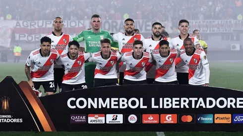 El último once inicial de River en la Copa Libertadores.