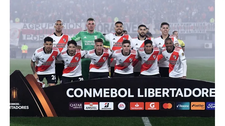El último once inicial de River en la Copa Libertadores.