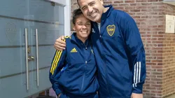La premonición de Mariana Gaitán en el Superclásico con Riquelme: "Si se me da de hacer un gol..."