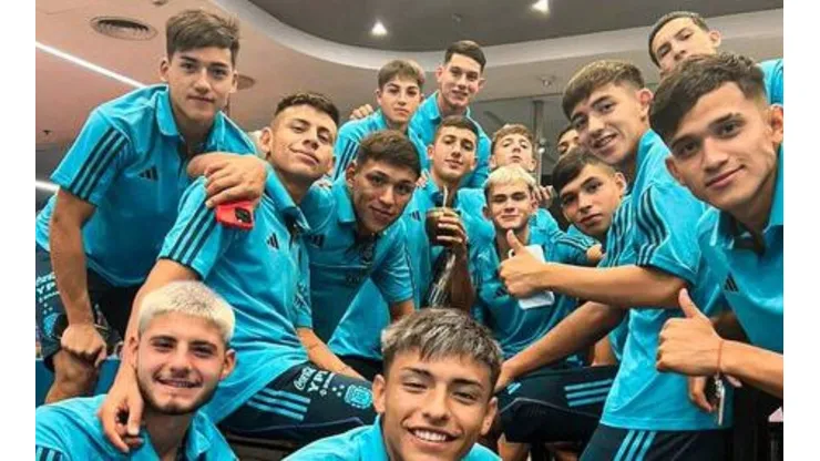 Jugadores de la Selección Argentina Sub 17