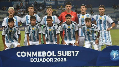 Argentina, con puntaje perfecto en el Sudamericano Sub-17.