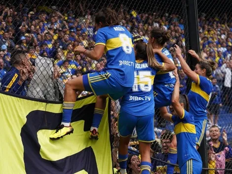 En la Bombonera, Boca aplastó a River en el Superclásico femenino
