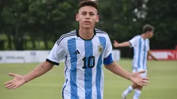 Claudio Echeverri, el gran talento de la Sub-17 Argentina.