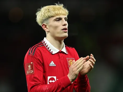 Una gloria de Manchester United comparó a Garnacho con Cristiano Ronaldo