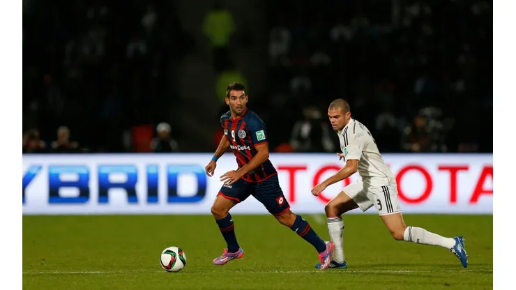 Cauteruccio, uno de los jugadores más importantes en la historia de San Lorenzo.