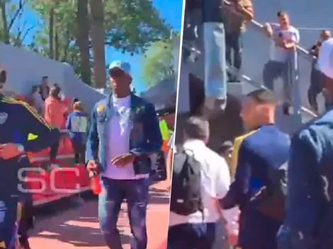 VIDEO | Advíncula y un "reto" a Alan Varela en la previa de Boca-Barracas: "Agrandado de m..."