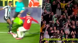 VIDEO | Y en un 2 de abril: en Inglaterra cantaron por Argentina gracias a Lisandro Martínez y Alexandro Bernabéi