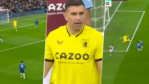 VIDEO | Dibu Martínez: de un casi blooper a un tremendo atajadón a Mudryk