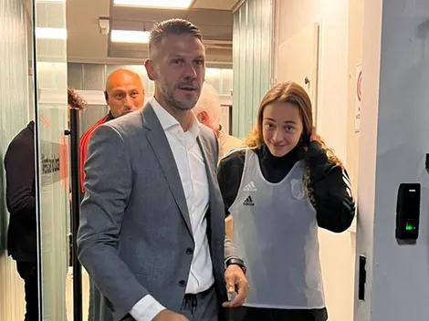 Los elogios de Martín Demichelis a Delfina Lombardi, la nueva heroína de River