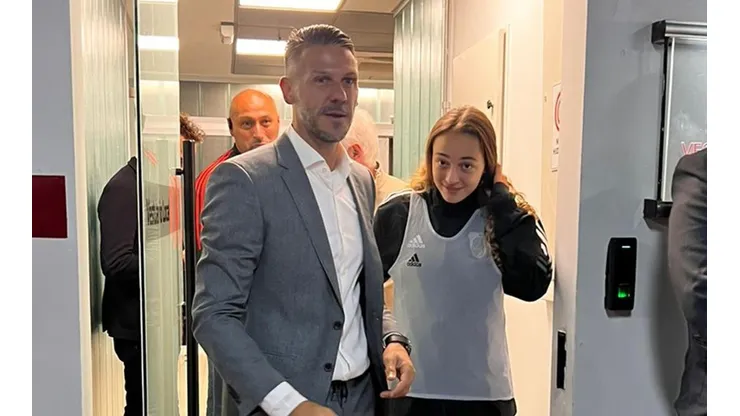 Los elogios de Martín Demichelis a Delfina Lombardi, la nueva heroína de River