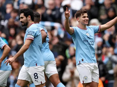 VIDEO | Siempre aparece: el gol de Julián Álvarez al Liverpool para el 1-1