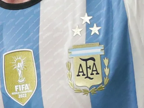 El escudo de la Selección no luciría las tres estrellas