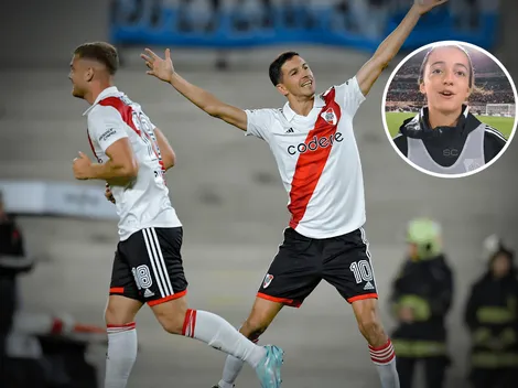 Delfina Lombardi, la heroína inesperada en el triunfo de River: "Es la primera vez"
