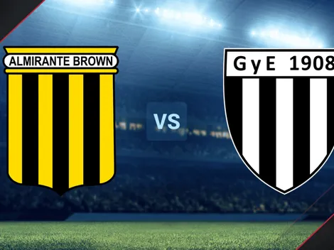 Almirante Brown vs. Gimnasia de Mendoza EN VIVO - Primera Nacional: cómo ver, horario y canal de TV
