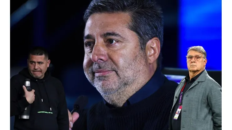 Angelici culpó a Riquelme por la negativa de Martino a Boca