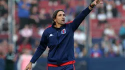 Diego Martínez, sobre la chance de ser DT de Boca: "Hay buena relación"