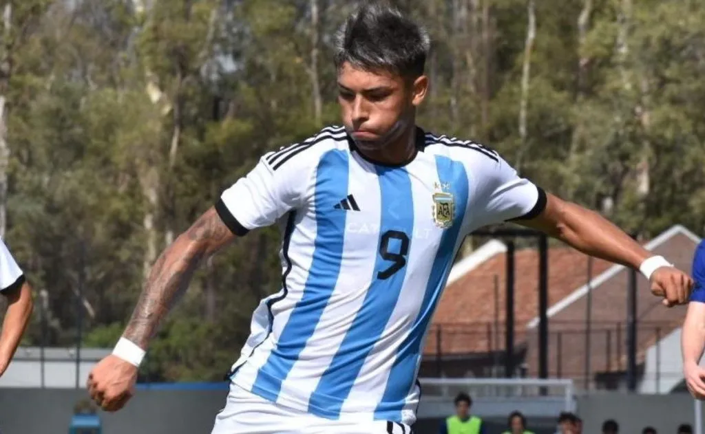 Agustín Ruberto atraviesa un gran momento en la Selección.