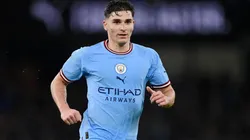 Julián Álvarez buscará seguir ganándose su lugar en Manchester City.