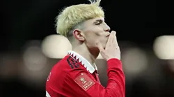 Garnacho, el joven maravilla de Manchester United.