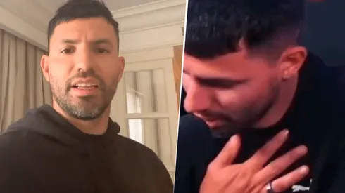 VIDEO | El Kun Agüero rompió el silencio tras la "mini arritmia" que sufrió en vivo