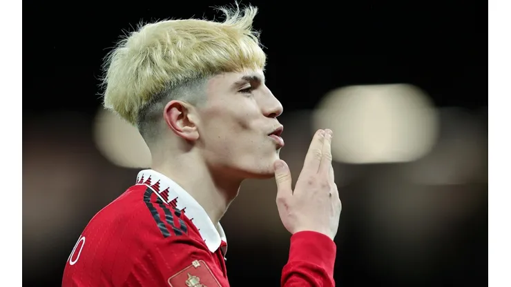 Alejandro Garacho en Manchester United
