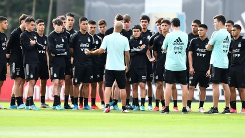 El grupo de la Selección Argentina Sub 20.