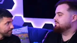 Aguero e Ibai en stream