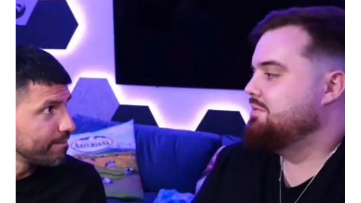 Aguero e Ibai en stream