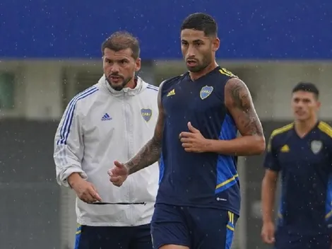 Herrón paró su primer equipo como DT de Boca y los hinchas explotaron