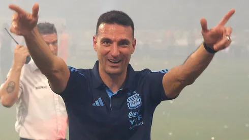 Emiliano Armenteros se refirió a Lionel Scaloni.