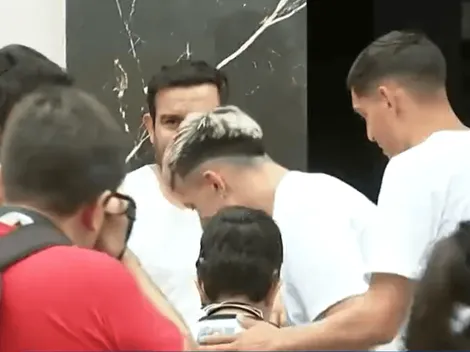 VIDEO | Pura emoción: Lisandro y Molina cumplieron el sueño de niños que los estaban esperando