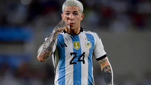 Enzo Fernández, el más cotizado en Argentina.