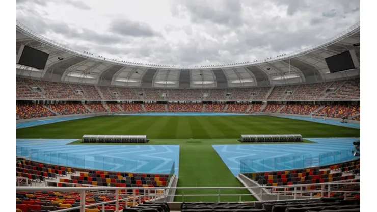 El Estadio Único Madre de Ciudades, sede del Argentina - Curazao.