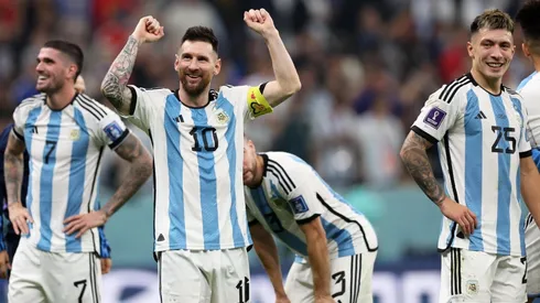 La Selección Argentina enfrenta a Curazao.