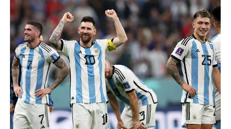 La Selección Argentina enfrenta a Curazao.