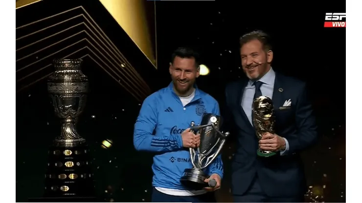 "Te falta la Libertadores": CONMEBOL homenajeó a los campeones y Messi recibió una chicana muy especial