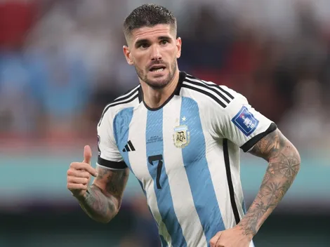 De Paul contó la verdad de su lesión en Qatar: "Me vio un periodista..."