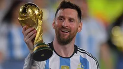 Messi en el Monumental ante Panamá