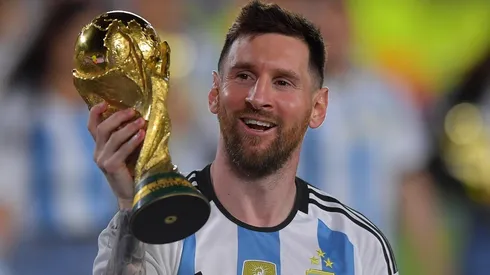 Messi en el Monumental ante Panamá