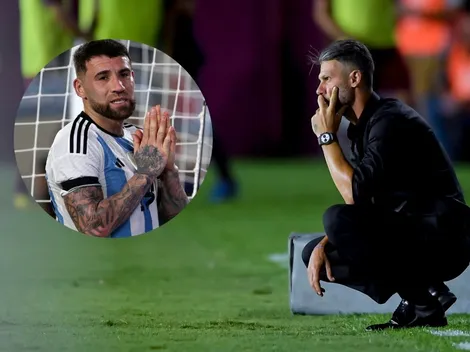 Demichelis tentó a Otamendi para que juegue en River: "Sabe que tiene las puertas abiertas"