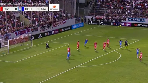 VIDEO | ¡¿Pero qué hizo?! El tremendo blooper de Centurión que le da el triunfo parcial a U de Chile sobre River