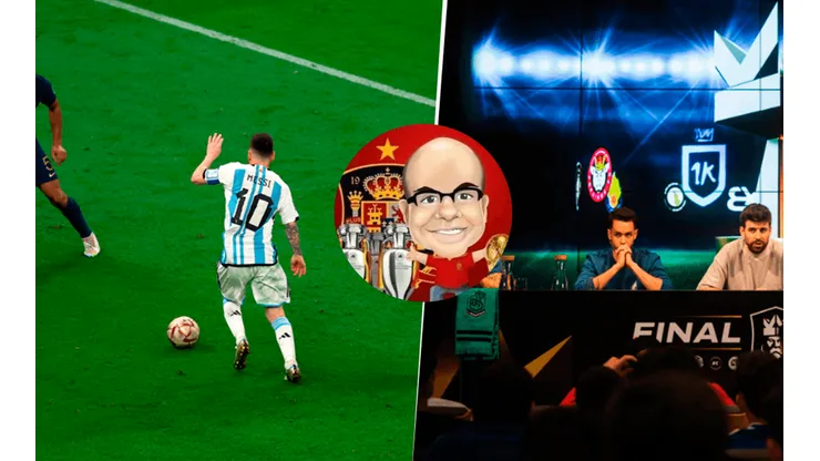 "Evento del año": Misterchip ninguneó la final de Qatar 2022 y la comparó con la Kings League