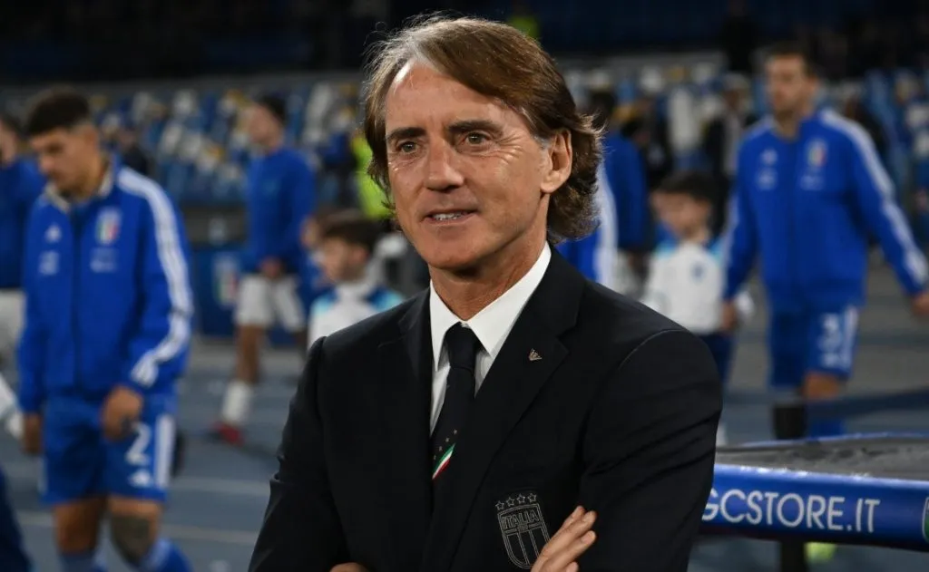 Roberto Mancini, ex entrenador de la Selección de Italia que interesa en Roma