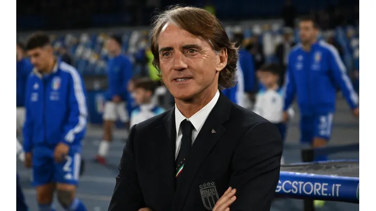 Roberto Mancini, ex entrenador de la Selección de Italia que interesa en Roma