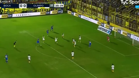VIDEO | ¡Derechazo y a cobrar! Sandez puso en ventaja a Boca ante Olimpo
