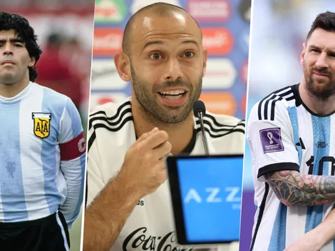 Mascherano no tuvo filtro y se la jugó: "El tercer mejor argentino de la historia es..."