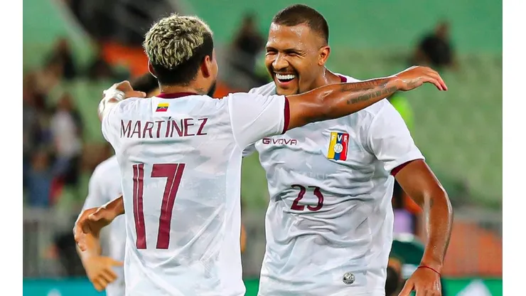 ¿Lo hará en River? Salomón Rondón fue clave para el triunfo de Venezuela