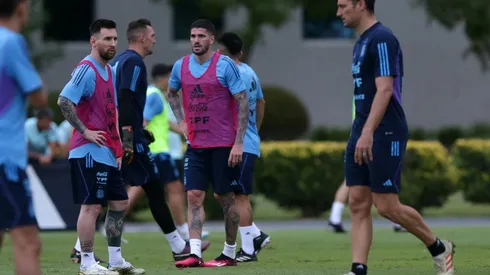 La decisión de Scaloni con los suplentes para el partido con Panamá que sorprendió a todos